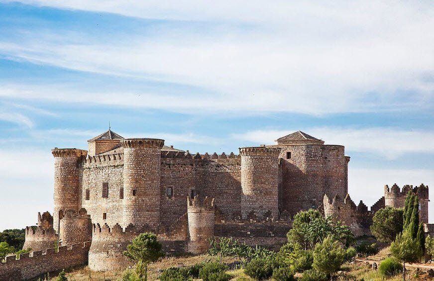 Ruins of Beltraneja's castle, Spain